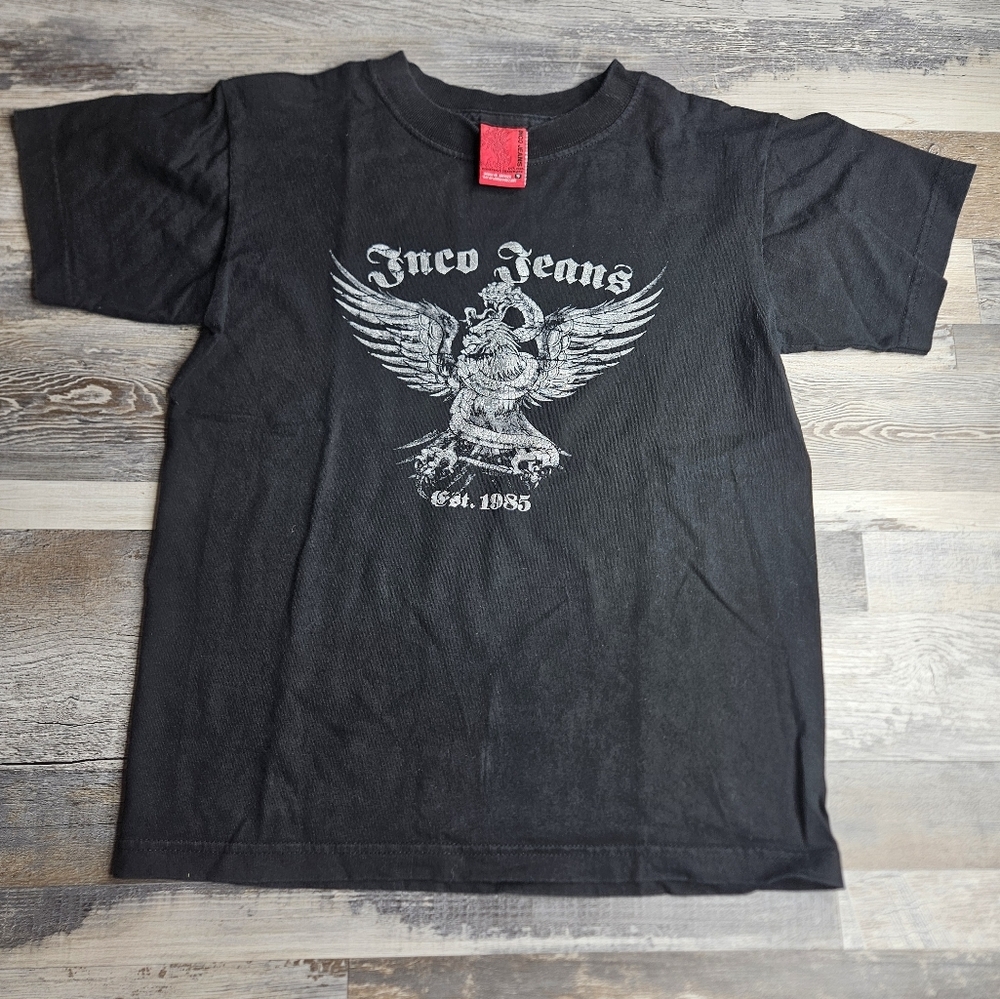 JNCO Jeanss Black Tshirt Small Graphic